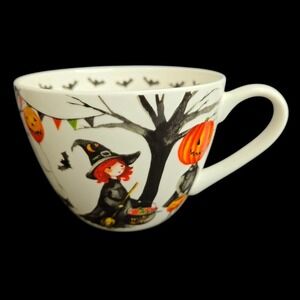 Halloween Portobello by Design Trick or Treat Witch Reaper Coffee Mug‎ Cup Large